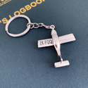 Aircraft Keychain Personalised With Your Registration
