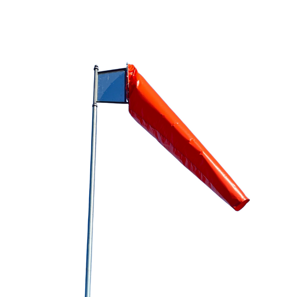 Airport Wind Sock - 24 inch Diameter - 25 Knot NZ CAA Specifications Windsocks by Aerosew | Downunder Pilot Shop