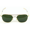 AO Eyewear - Original Pilot - Gold 52mm Green Lens Sunglasses by AO Eyewear | Downunder Pilot Shop