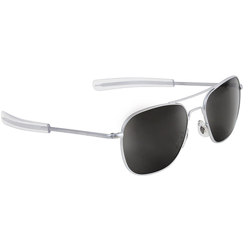 AO Eyewear - Original Pilot - Silver Sunglasses by AO Eyewear | Downunder Pilot Shop