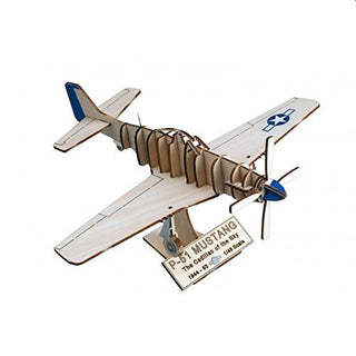 Art and Wood P51D Mustang Model Kit Aircraft Models by Artesania Latina | Downunder Pilot Shop