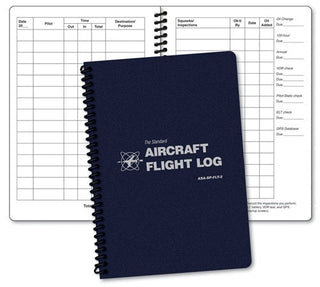 ASA Aircraft Flight Log-ASA-Downunder Pilot Shop