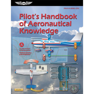 ASA Pilot's Handbook of Aeronautical Knowledge 8083-25C Books by ASA | Downunder Pilot Shop