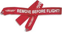 ASA Remove Before Flight Banner Pitot Tube Covers and Tie Downs by ASA | Downunder Pilot Shop