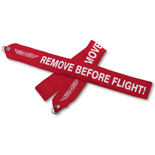 ASA Remove Before Flight Banner Pitot Tube Covers and Tie Downs by ASA | Downunder Pilot Shop