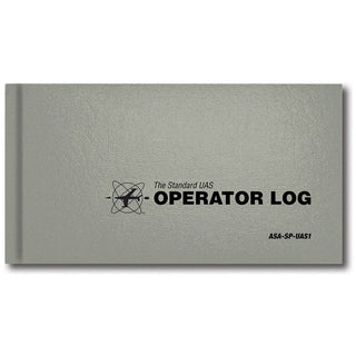 ASA The Standard UAS Operator Log - Grey Pilot Logbooks by ASA | Downunder Pilot Shop