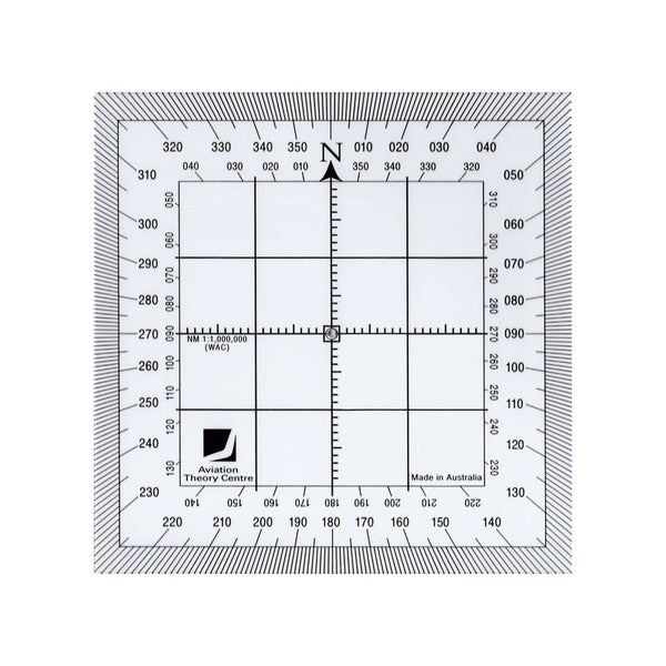 ATC Protractor Rulers and Plotters by Aviation Theory Centre | Downunder Pilot Shop