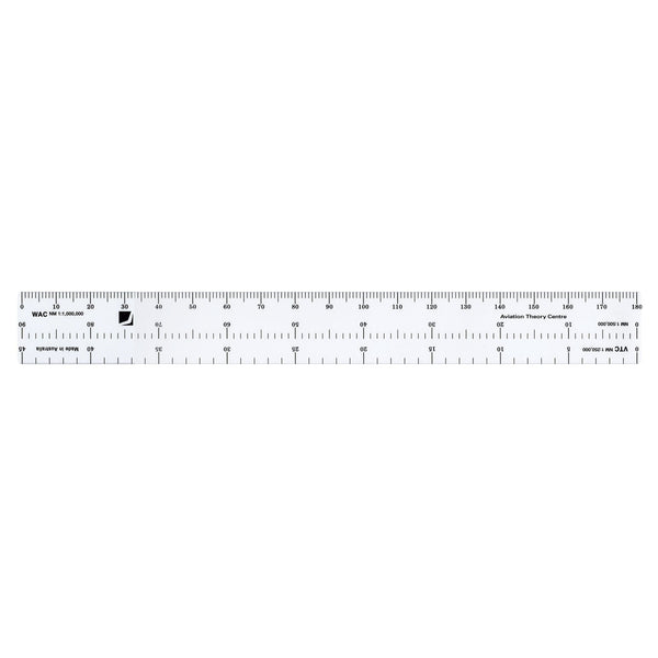 ATC Scale Rule SR180 Rulers and Plotters by Aviation Theory Centre | Downunder Pilot Shop