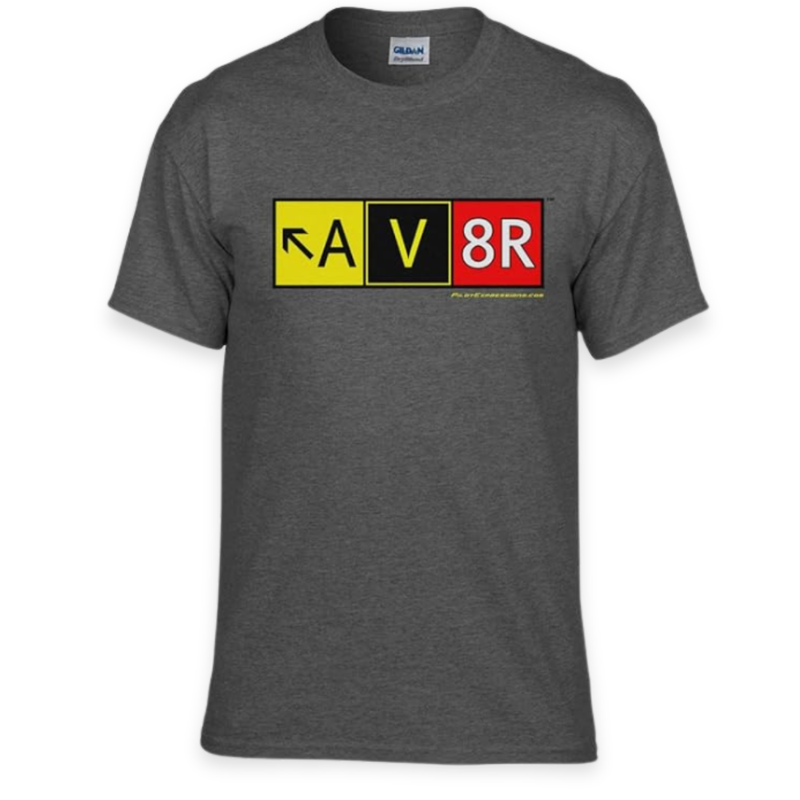 AV8R (Aviador) Camiseta con cartel de calle de rodaje