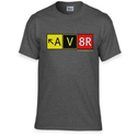 AV8R (Aviador) Camiseta con cartel de calle de rodaje