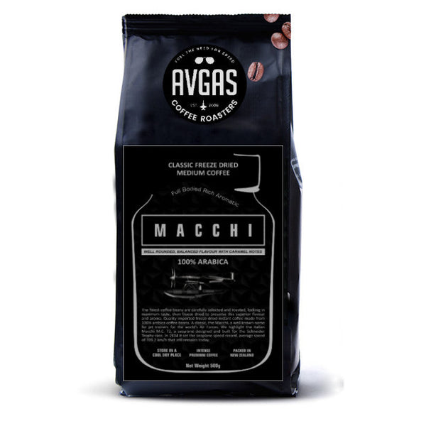 Avgas Macchi Coffee - Freeze Dried Medium Roast 90g Coffee by AVGAS | Downunder Pilot Shop