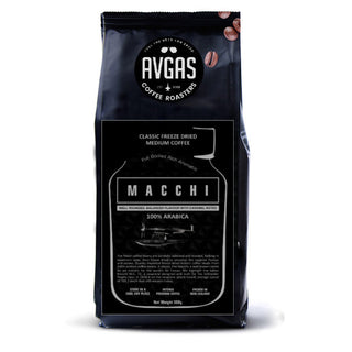 Avgas Macchi Coffee - Freeze Dried Medium Roast 90g Coffee by AVGAS | Downunder Pilot Shop