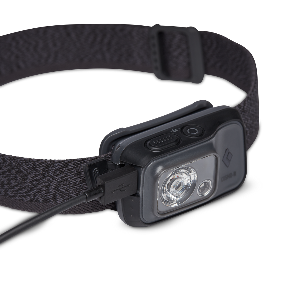 Black Diamond Cosmo 350-R Rechargeable Headlamp - Graphite Headlamps by Black Diamond | Downunder Pilot Shop