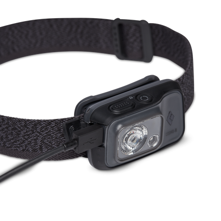 Black Diamond Cosmo 350-R Rechargeable Headlamp - Graphite Headlamps by Black Diamond | Downunder Pilot Shop