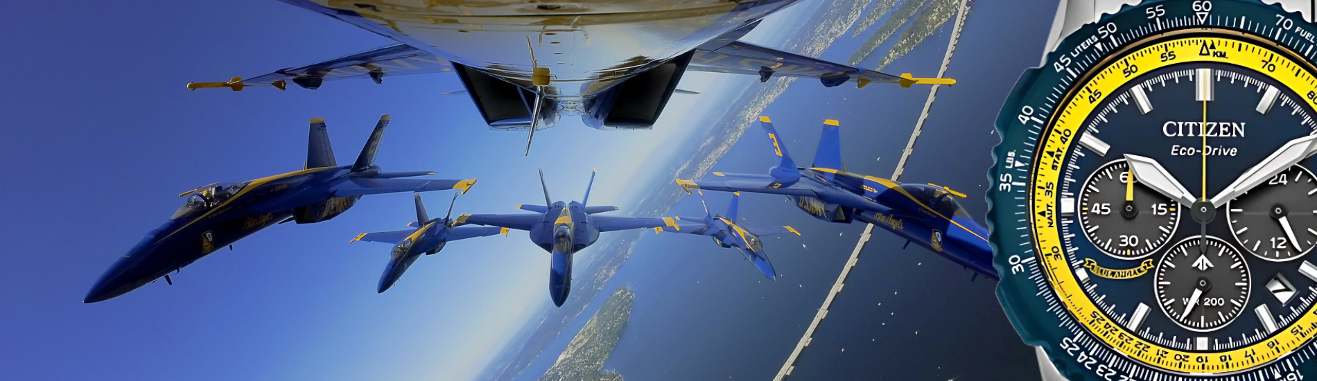 Citizen Blue Angels Promaster Navihawk CA4667-53L