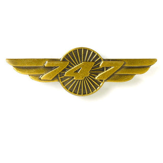 Boeing 747 Wings Pin Badges and Pins by Boeing | Downunder Pilot Shop