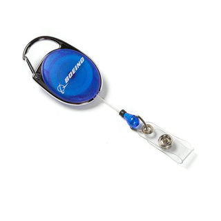 Boeing Caribiner Retractable Badge Holder Lanyards by Boeing | Downunder Pilot Shop