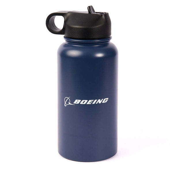 Boeing Navy 28oz Insulated Water Bottle Water Bottles by Boeing | Downunder Pilot Shop