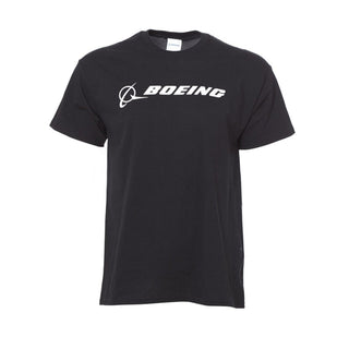 Boeing Signature T-Shirt - Black L T-Shirts by Boeing | Downunder Pilot Shop