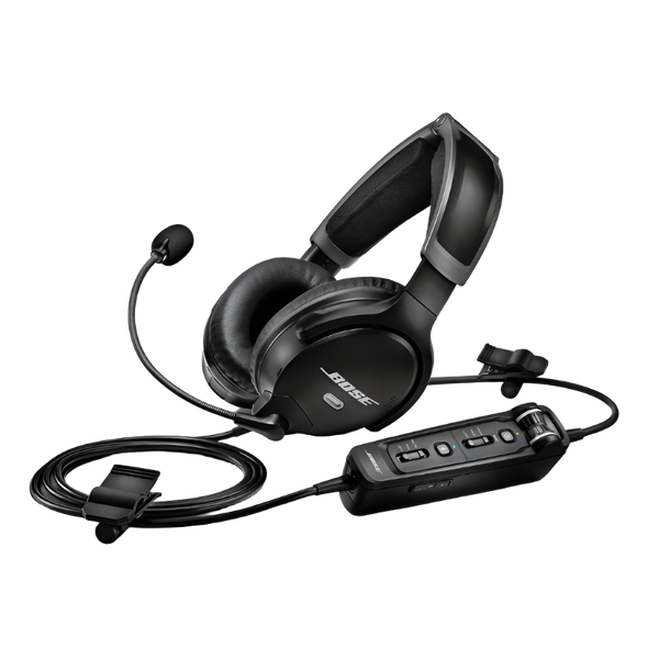 Bose A30 Aviation Headset - GA with Bluetooth Headsets by Bose | Downunder Pilot Shop