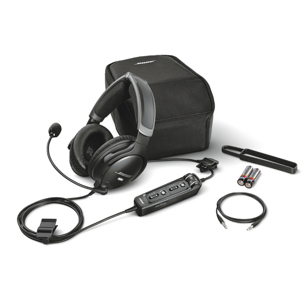 Bose A30 Aviation Headset - Heli Straight Cord with Bluetooth Headsets by Bose | Downunder Pilot Shop