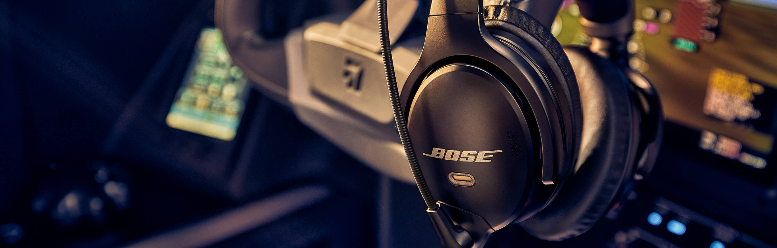 Auriculares para aviación Bose ProFlight II sin Bluetooth -5 P en XLR