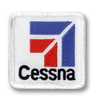 Cessna Iron-On Badge-Aviation Collectables-Downunder Pilot Shop