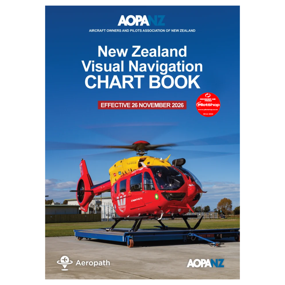 New Zealand AOPA Visual Navigation Chart Book 2026/27