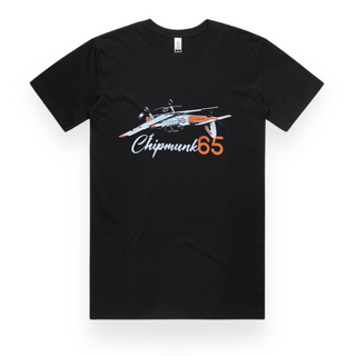 Chipmunk 65 - Black T Shirt T-Shirts by Chipmunk 65 | Downunder Pilot Shop