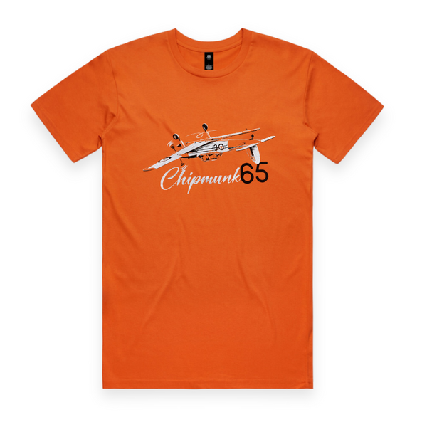 Chipmunk 65 - Orange T Shirt T-Shirts by Chipmunk 65 | Downunder Pilot Shop