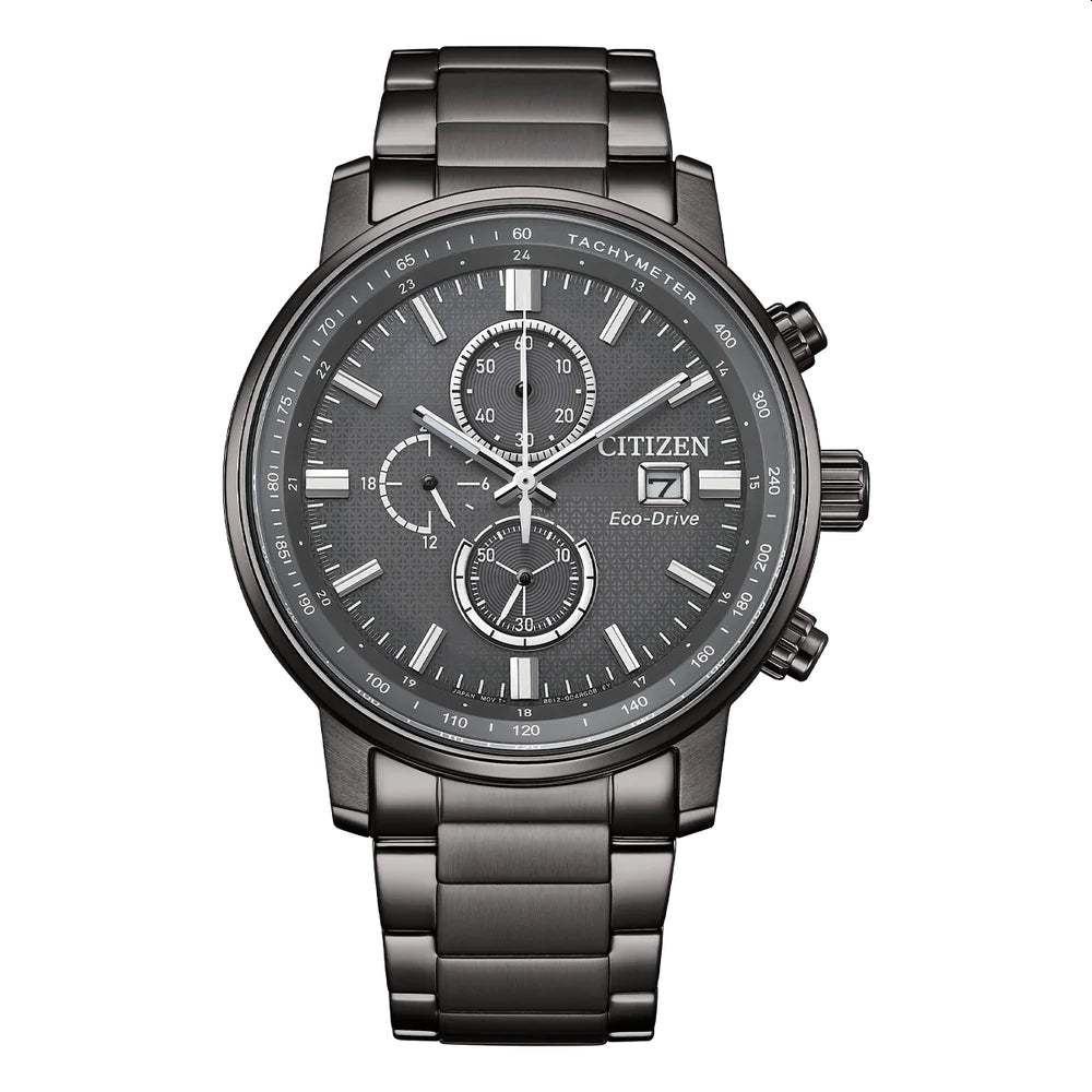 Citizen Eco-Drive Aviator Classic Sport Chronograph Grey - CA0847-88H