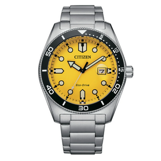 Citizen Eco-Drive Street Yellow - AW1760-81Z Watches by Citizen | Downunder Pilot Shop