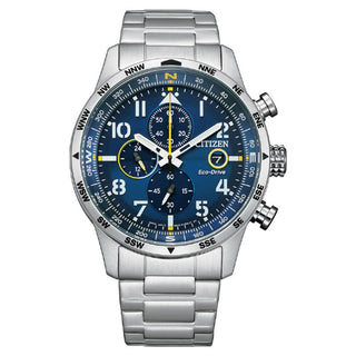 Citizen Pilot Chronograph Watch - Blue - CA0790-83L Watches by Citizen | Downunder Pilot Shop