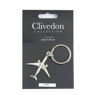 Clivedon A350 Keyring - Pewter Keychains by Clivedon | Downunder Pilot Shop