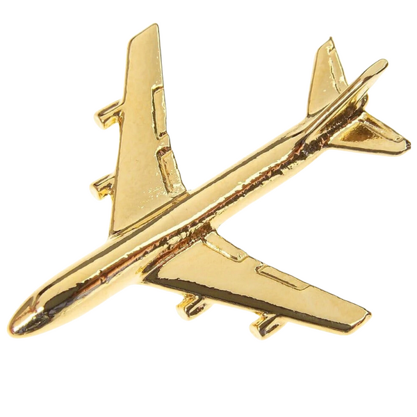 Clivedon Boeing 747-400 Pin Badge - Gold Badges and Pins by Clivedon | Downunder Pilot Shop