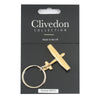 Clivedon Cessna 150 Keyring - Gold Keychains by Clivedon | Downunder Pilot Shop