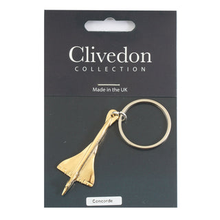 Clivedon Concord Keyring - Gold Keychains by Clivedon | Downunder Pilot Shop
