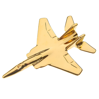 Clivedon F-15 Eagle Pin Badge - Gold Badges and Pins by Clivedon | Downunder Pilot Shop