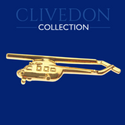 Insignia de pin Clivedon MIL MI-2 - Dorado