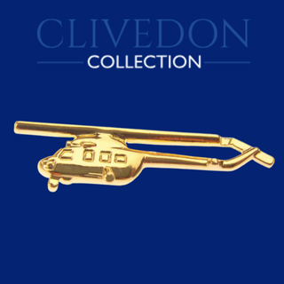 Clivedon MIL MI-2 Pin Badge - Gold