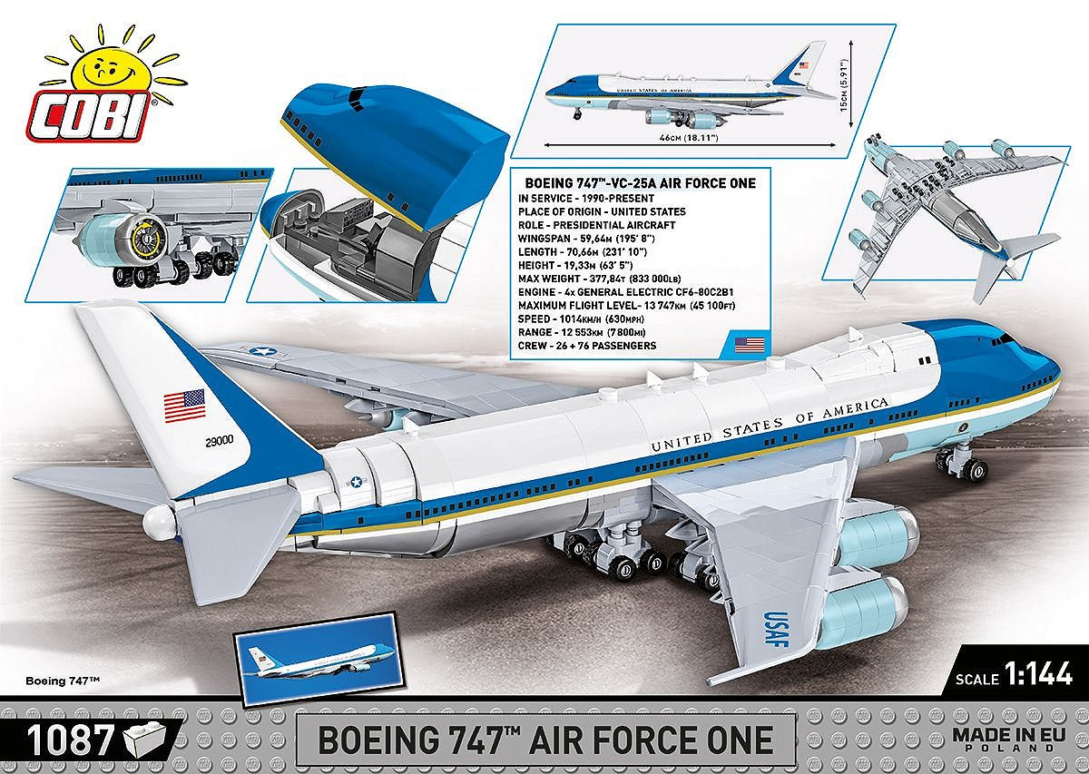 COBI 747 Air Force One