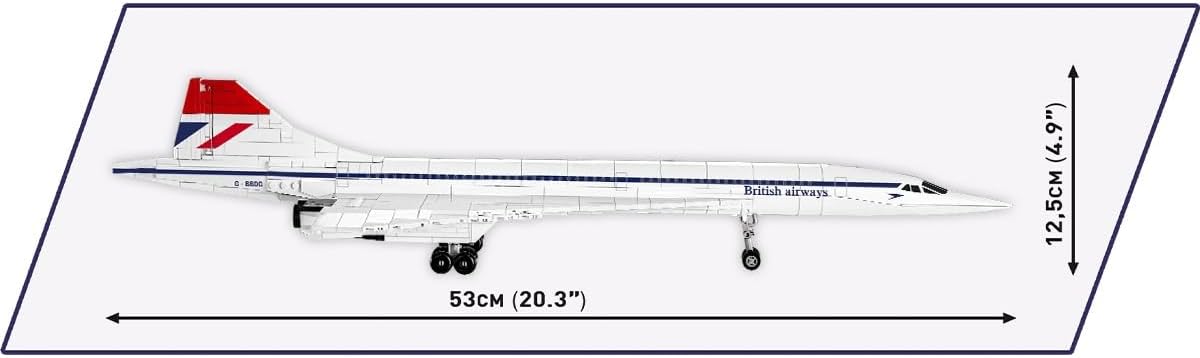 COBI British Airways Concorde - G-BBDG