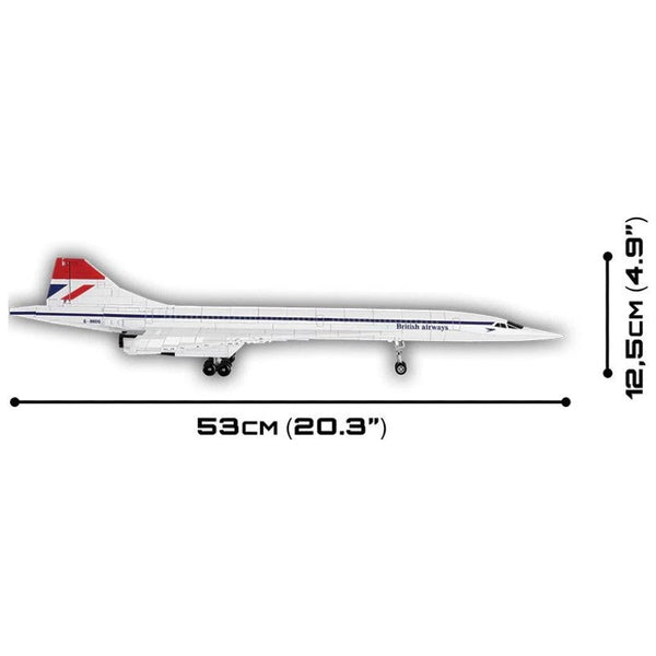 COBI British Airways Concorde - G-BBDG Building Blocks by COBI | Downunder Pilot Shop