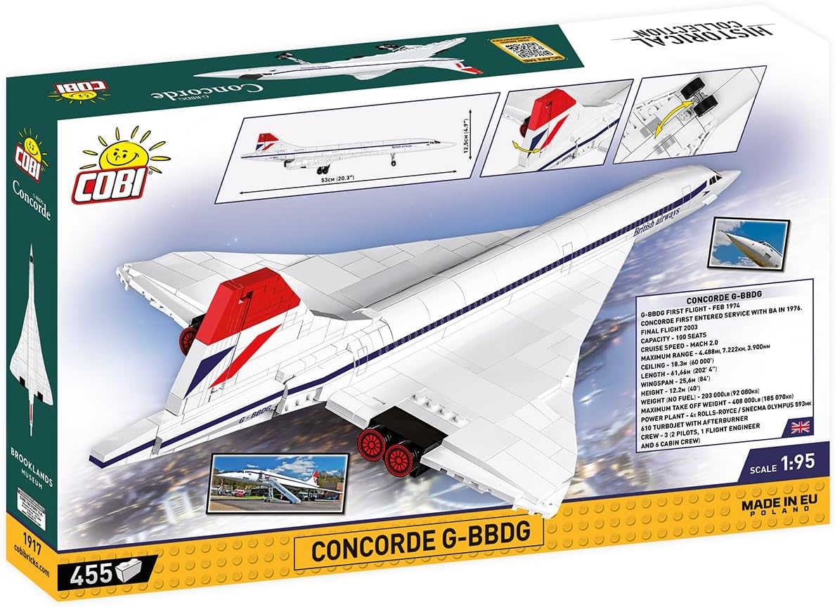 COBI British Airways Concorde - G-BBDG