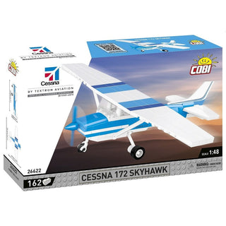 COBI Cessna Skyhawk 172 - White-Blue Building Blocks by COBI | Downunder Pilot Shop