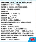 COBI De Havilland DH-98 Mosquito Building Blocks by COBI | Downunder Pilot Shop