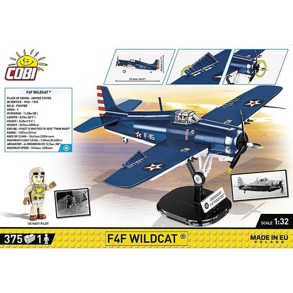 COBI F4F Wildcat Building Blocks by COBI | Downunder Pilot Shop