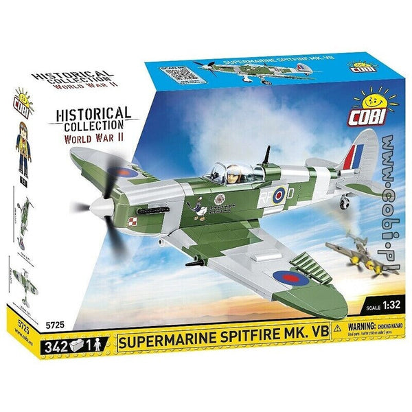 COBI Historical Collection WWII Supermarine Spitfire MK.VB Building Blocks by COBI | Downunder Pilot Shop