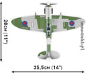 COBI Historical Collection WWII Supermarine Spitfire MK.VB Building Blocks by COBI | Downunder Pilot Shop