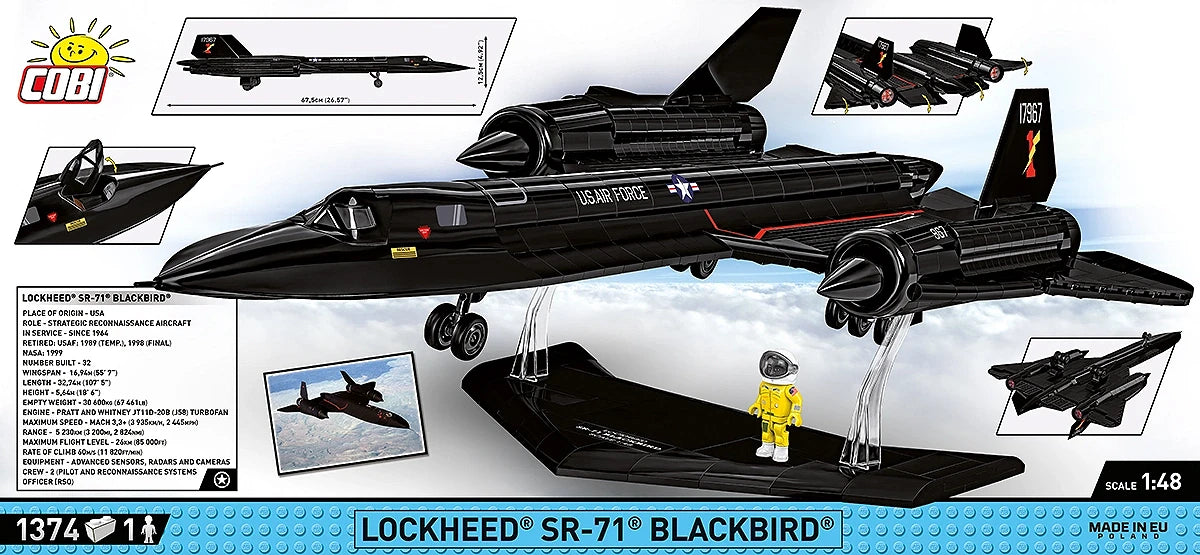 COBI Lockheed SR-71 Blackbird